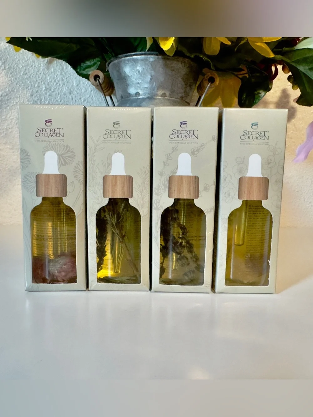 Secret Collagen Vital Essence Skin Oil Set
